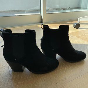 Rag & Bone Black Ankle Boot, Size 38
